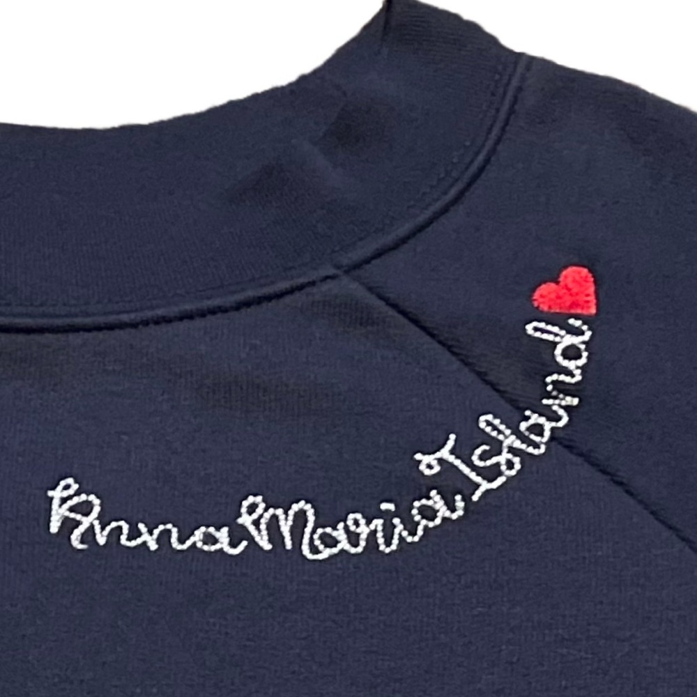 Anna Maria Island NWT Navy Crew Neck Sweater
